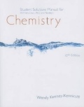 Cover: Student Solutions Manual for Whitten/Davis/Peck/Stanley's Chemistry, 10th - Wadsworth Publishing Co Inc