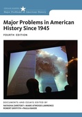 Cover: Major Problems in American History Since 1945 - Wadsworth Publishing Co Inc