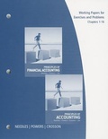 Cover: Working Papers, Chapters 1-16 for Needles/Powers/Crosson's Principles of Accounting and Principles of Financial Accounting, 12th - Wadsworth Publishing Co Inc