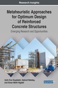 Cover: Metaheuristic Approaches for Optimum Design of Reinforced Concrete Structures - Business Science Reference
