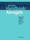 Cover: Springer Handbook of Aerogels - Springer