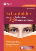 Cover: Schaubilder zu 33 beliebten Klassenlekt&uuml;ren - Auer Verlag in der AAP Lehrerwelt GmbH