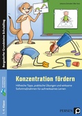 Cover: Konzentration f&ouml;rdern - Persen Verlag in der AAP Lehrerwelt GmbH