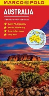 Abbildung von: Australia Marco Polo Map - MAIRDUMONT GmbH & Co. KG