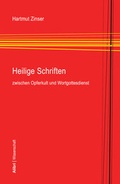 Cover: Heilige Schriften zwischen Opferkult und Wortgottesdienst - Alibri