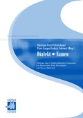 Cover: Dialekt  Namen - edition vulpes
