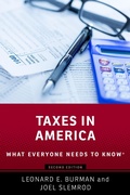 Cover: Taxes in America - OUP eBook