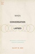 Cover: When Conversation Lapses - OUP eBook