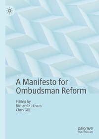Abbildung von: A Manifesto for Ombudsman Reform - Palgrave Pivot