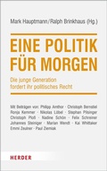 Cover: Eine Politik f&uuml;r morgen - Verlag Herder