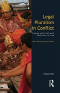 Cover: Legal Pluralism in Conflict - Routledge Cavendish