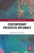 Cover: Contemporary Preventive Diplomacy - Routledge