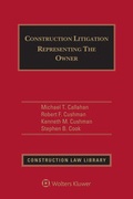 Cover: Construction Litigation - Wolters Kluwer Law & Business
