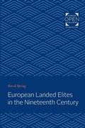 Cover: European Landed Elites in the Nineteenth Century - Johns Hopkins University Press