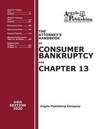 Abbildung von: The Attorney's Handbook on Consumer Bankruptcy and Chapter 13 - Argyle Publishing Company