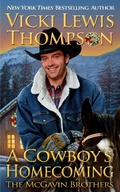 Cover: A Cowboy's Homecoming (The McGavin Brothers, #17) - Ocean Dance Press LLC