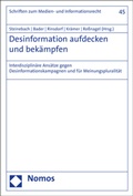 Cover: Desinformation aufdecken und bek&auml;mpfen - Nomos