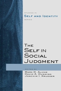 Enlarge image Cover: The Self in Social Judgment - Psychology Press Ltd