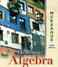 Abbildung von: Mckeague Elementary Algebra - Houghton Mifflin