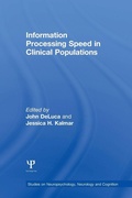 Cover: Information Processing Speed in Clinical Populations - Psychology Press Ltd