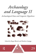 Cover: Archaeology and Language II - Routledge