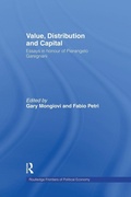 Cover: Value, Distribution and Capital - Routledge