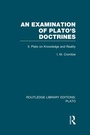 Cover: An Examination of Plato's Doctrines Vol 2 (RLE: Plato) - Routledge