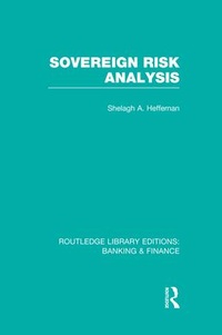 Enlarge image Cover: Sovereign Risk Analysis (RLE Banking & Finance) - Routledge