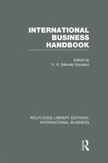 Cover: International Business Handbook (RLE International Business) - Routledge