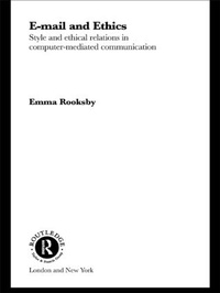 Enlarge image Cover: Email and Ethics - Routledge