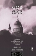 Cover: God and Greater Britain - Routledge