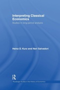 Cover: Interpreting Classical Economics - Routledge