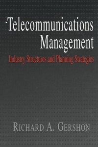 Enlarge image Cover: Telecommunications Management - Routledge