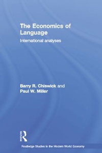Enlarge image Cover: The Economics of Language - Routledge