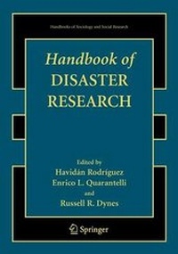 Enlarge image Cover: Handbook of Disaster Research - Springer