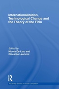 Cover: Internationalization, Technological Change and the Theory of the Firm - Routledge