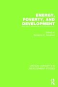 Cover: Energy, Poverty, and Development - Routledge