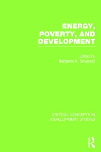Enlarge image Cover: Energy, Poverty, and Development - Routledge