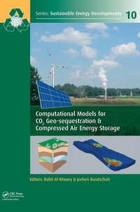 Enlarge image Cover: Computational Models for CO2 Geo-sequestration & Compressed Air Energy Storage - CRC Press