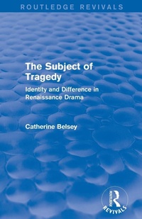 Enlarge image Cover: The Subject of Tragedy (Routledge Revivals) - Routledge