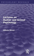 Bild: Lectures on Human and Animal Psychology (Psychology Revivals) - Routledge