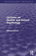 Bild: Lectures on Human and Animal Psychology (Psychology Revivals) - Routledge