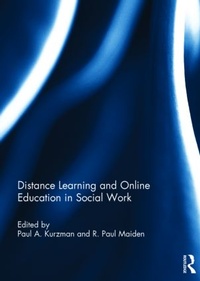 Enlarge image Cover: Distance Learning and Online Education in Social Work - Routledge