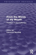 Cover: From the Words of my Mouth (Psychology Revivals) - Routledge