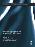 Cover: Baltic Biographies at Historical Crossroads - Routledge