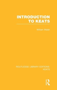 Enlarge image Cover: Introduction to Keats - Routledge