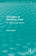 Cover: Changes in Working Time (Routledge Revivals) - Routledge