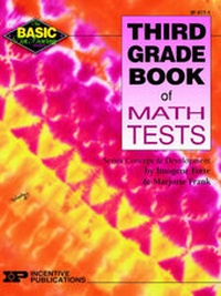 Enlarge image Cover: Third Grade Book of Math Tests - Incentive Publications
