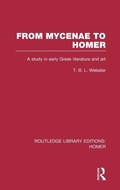 Cover: From Mycenae to Homer - Routledge