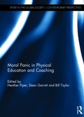 Cover: Moral Panic in Physical Education and Coaching - Routledge